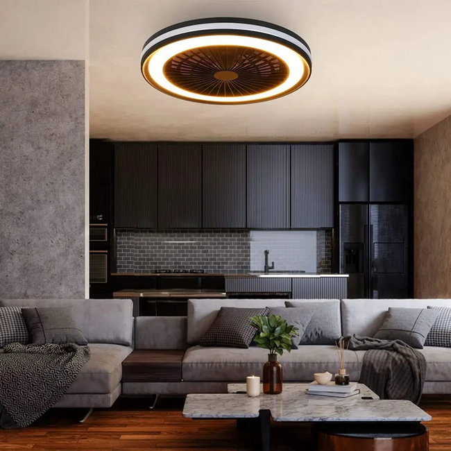Ventilador de techo con luces LED