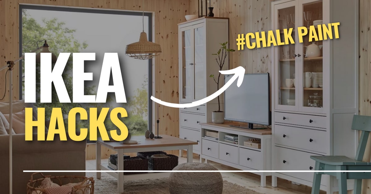 IKEA Hacks: Cómo personalizar muebles de IKEA con Chalk Paint