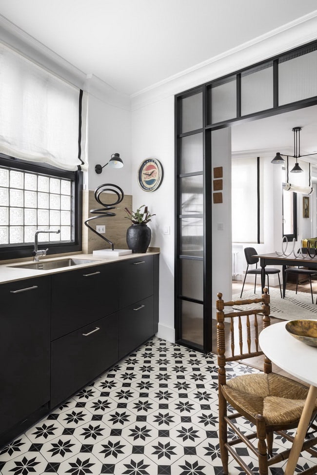 Cocina con comedor diario