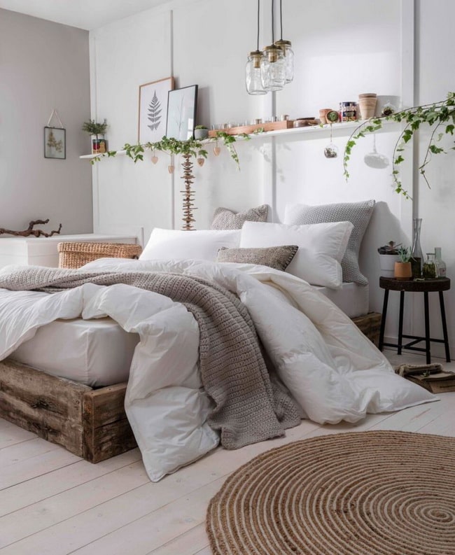 Dormitorios con plantas