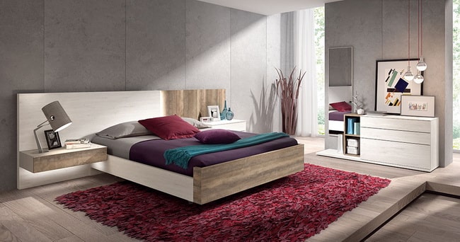 Dormitorio principal moderno
