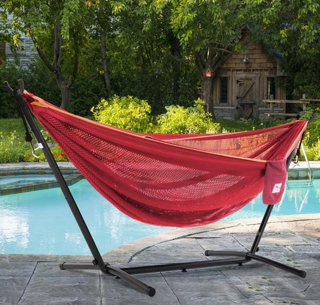 Hamaca colgante para jardín