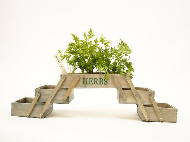 Mini huerta plegable