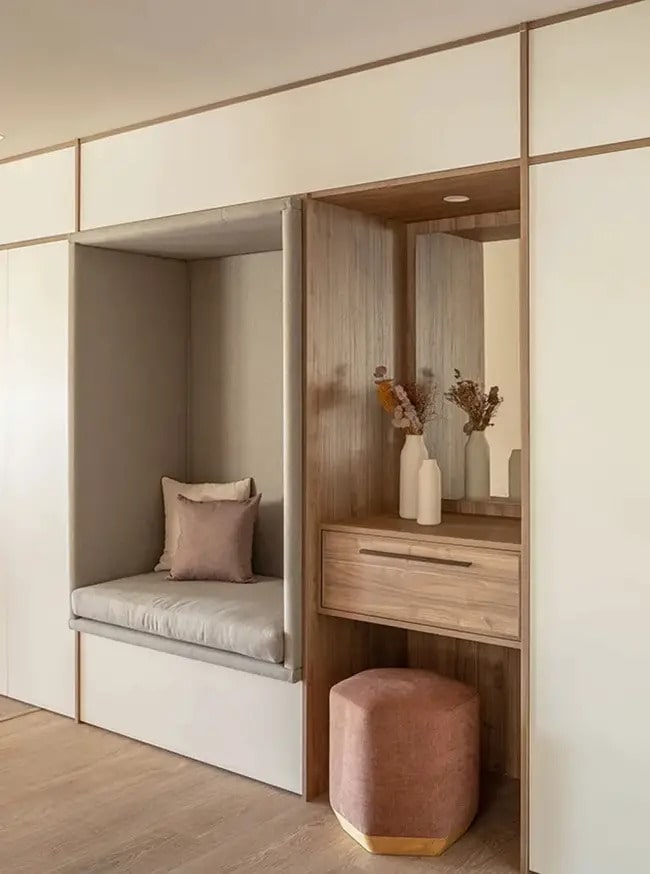 Mueble a medida para el recibidor