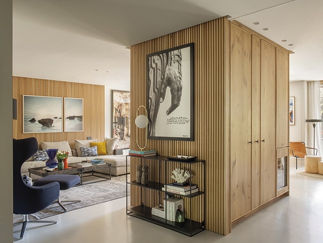 Módulo central de la vivienda