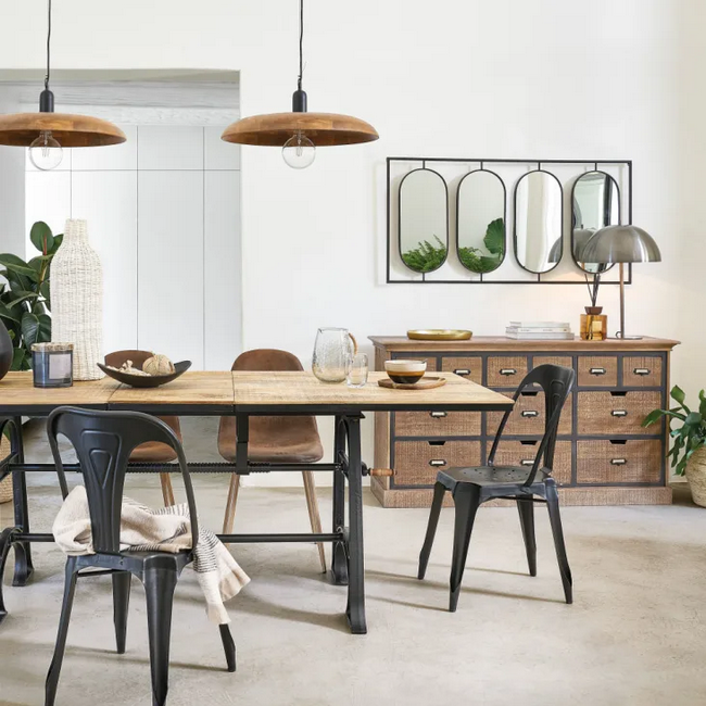 Sillas de comedor estilo industrial