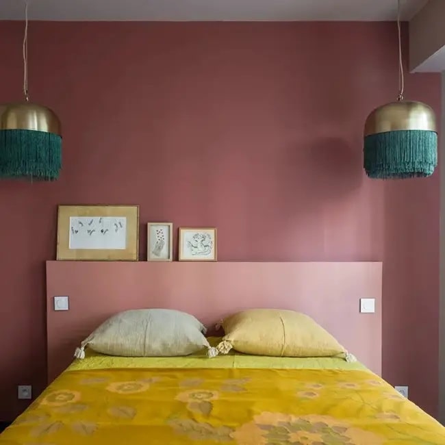 Colores del elemento fuego para dormitorios