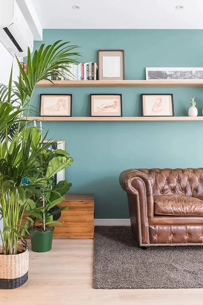 Cómo pintar un salón en dos colores