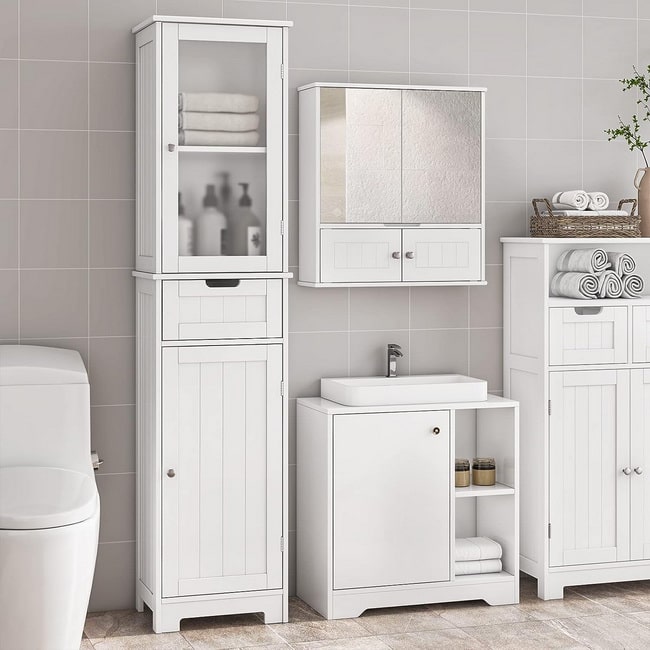 Muebles para baños pequeños