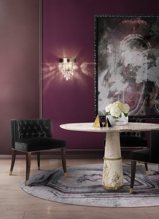 Colores que combinan con morado