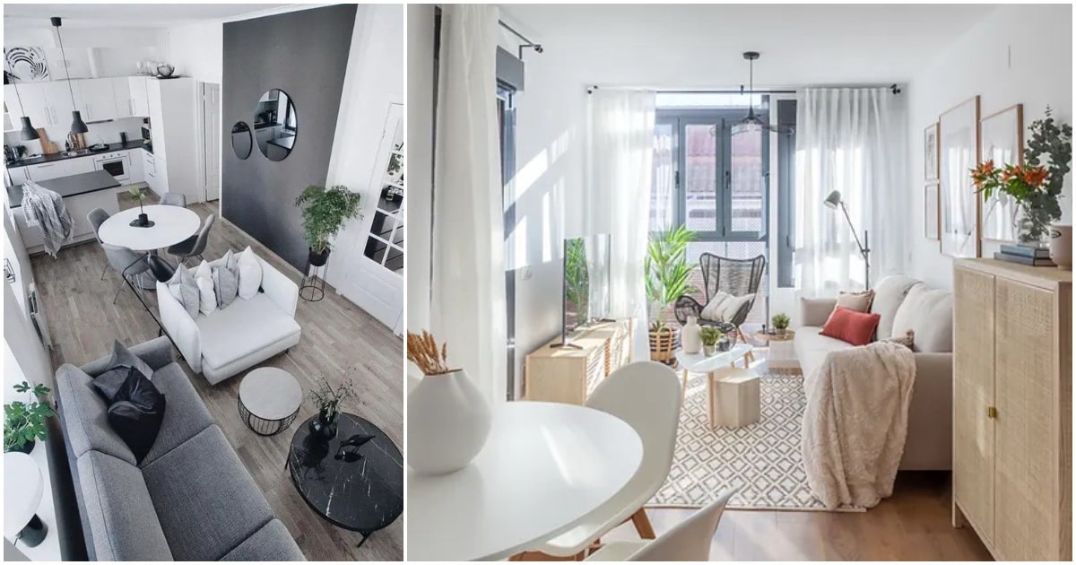 Decorar un salón rectangular y alargado Cómo decorar un salón rectangular