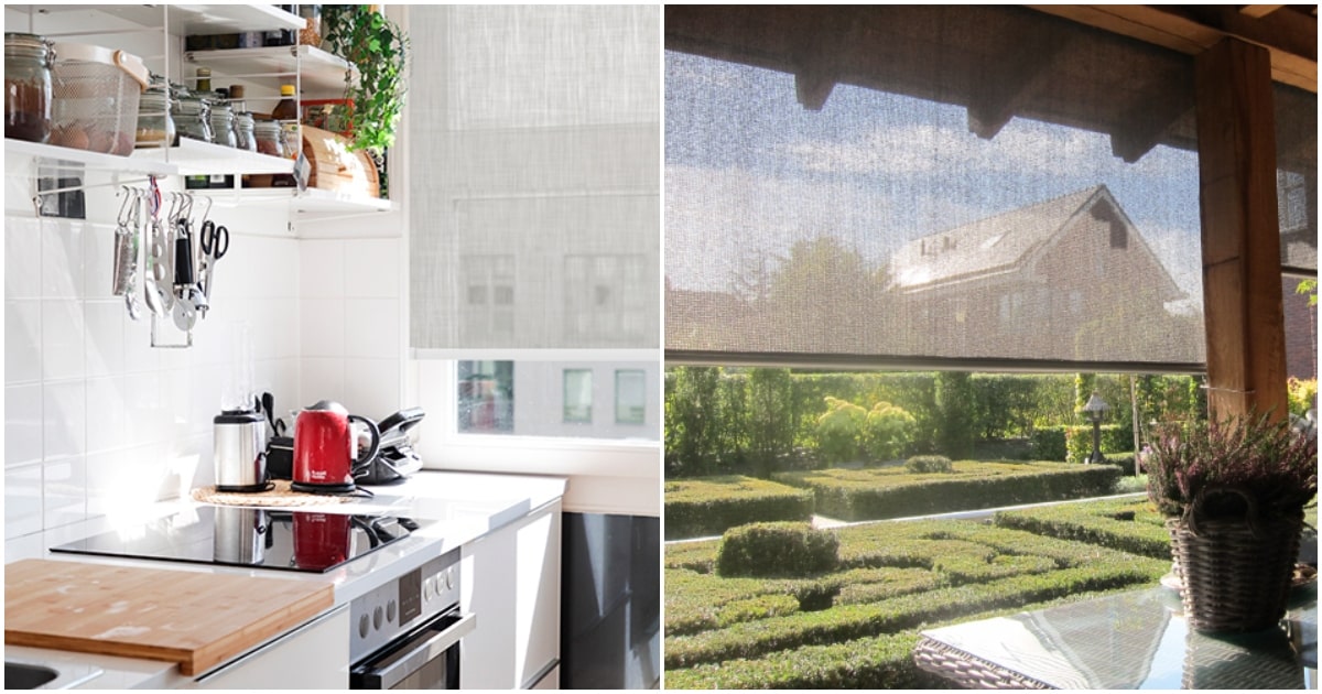 Estores para cocinas y salones