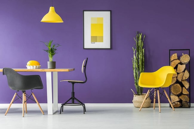 Colores que combinan con morado