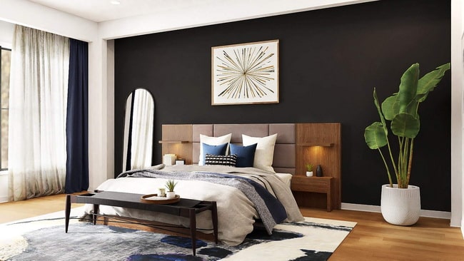 Cómo pintar una habitación de matrimonio en dos colores