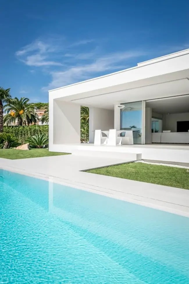 Ideas para jardines con piscinas