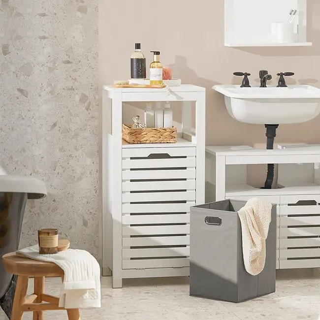 Muebles funcionales para el baño