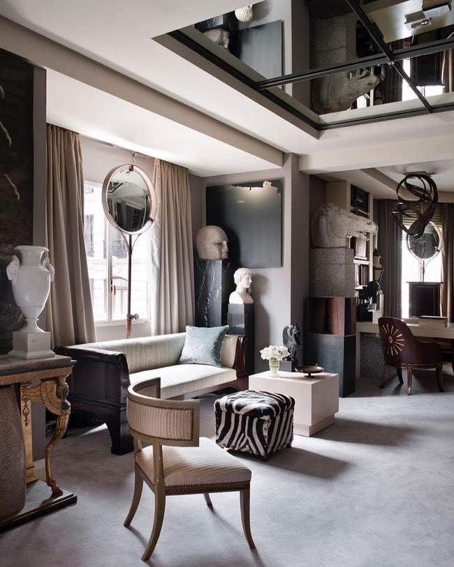 Decoración con obras de arte