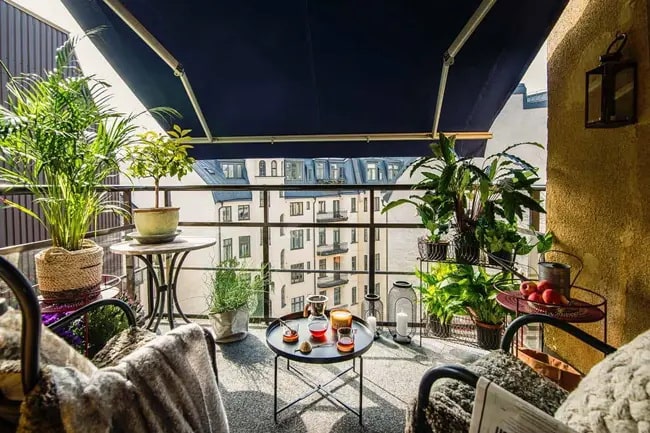 Toldos para cubrir balcones