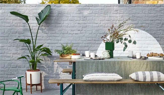 Decoración de muros exteriores