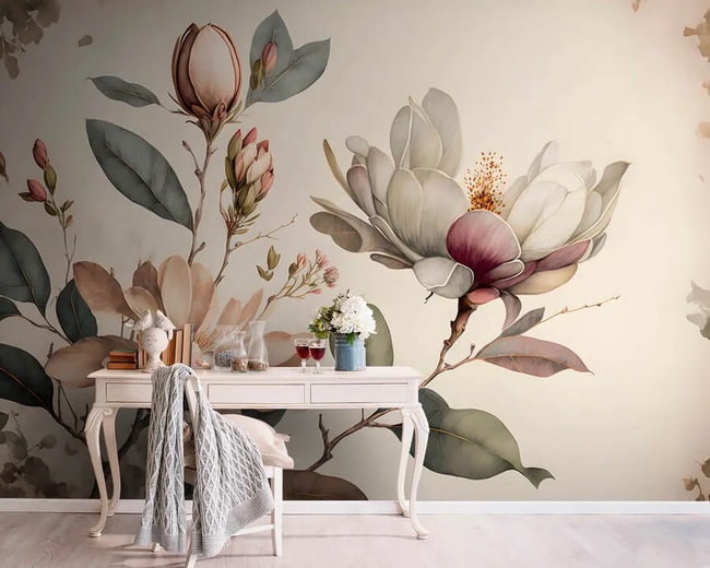 Papel de pared magnolias
