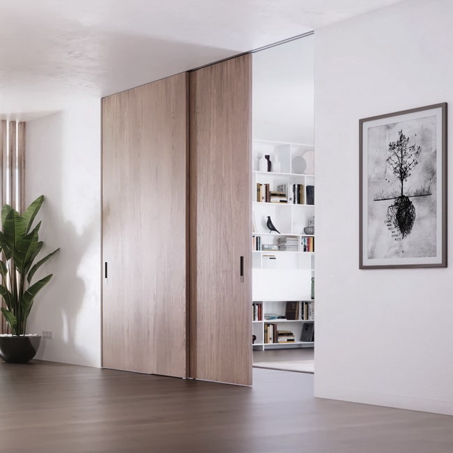 Puertas correderas sin marco