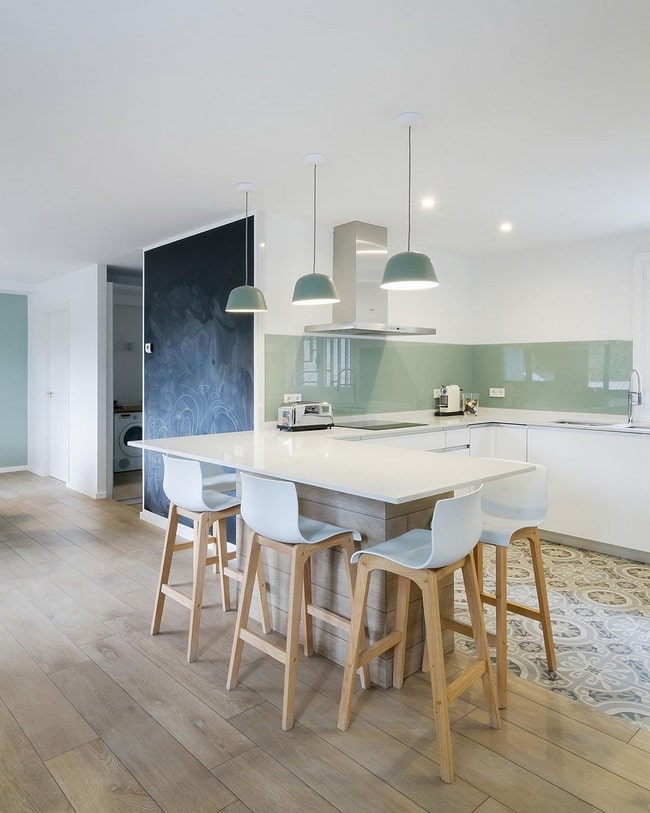 Cocina en "U"