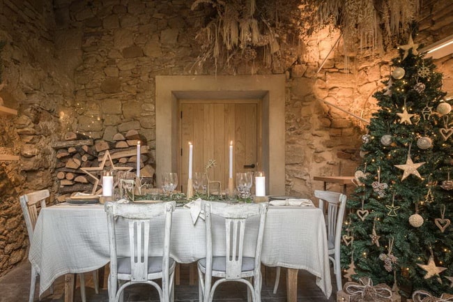 Decoración de Navidad estilo natural