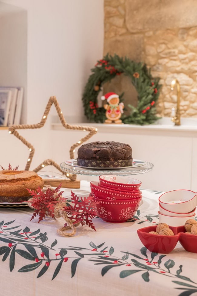 Rojo para decorar la Navidad