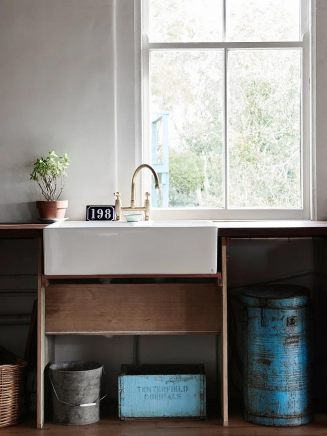 Cocina de campo Cocina estilo Cottagecore