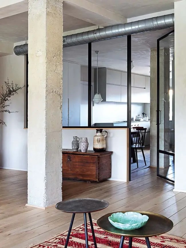 Ideas para decorar columnas Columnas desnudas