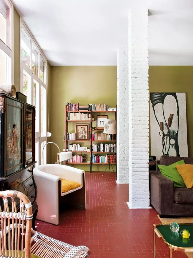 Columnas decorativas Columnas de ladrillo visto