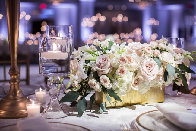Arreglo floral para boda