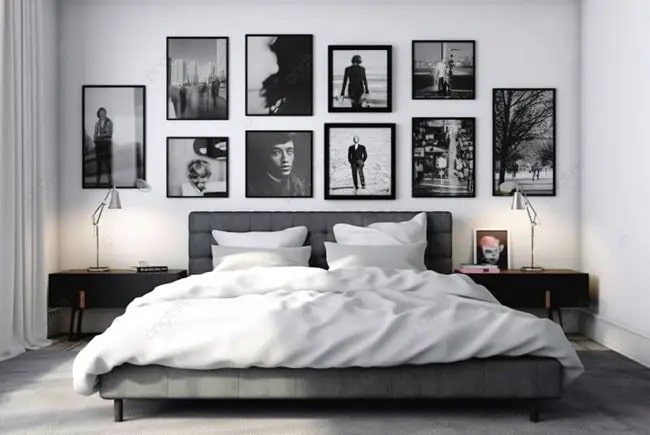 Qué poner encima del cabecero de la cama de matrimonio