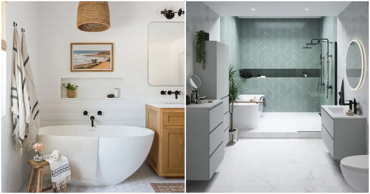 Hornacinas en baños y duchas: una tendencia que vuelve