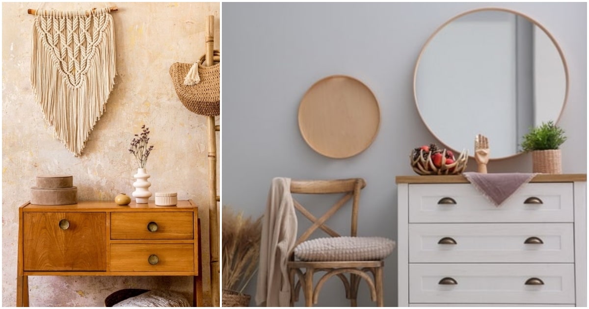 Qué poner encima de una cómoda de dormitorio