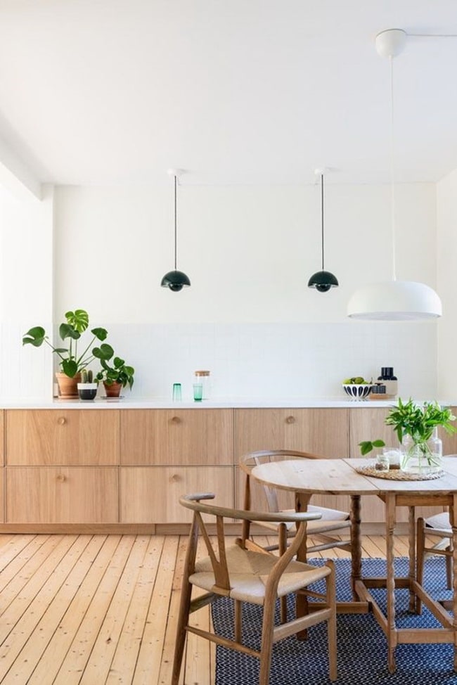 Cocina con office