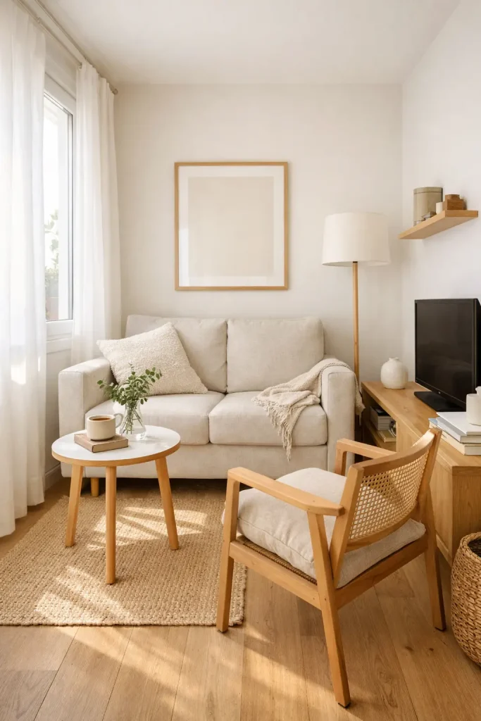 Trucos para decorar salones muy pequeños