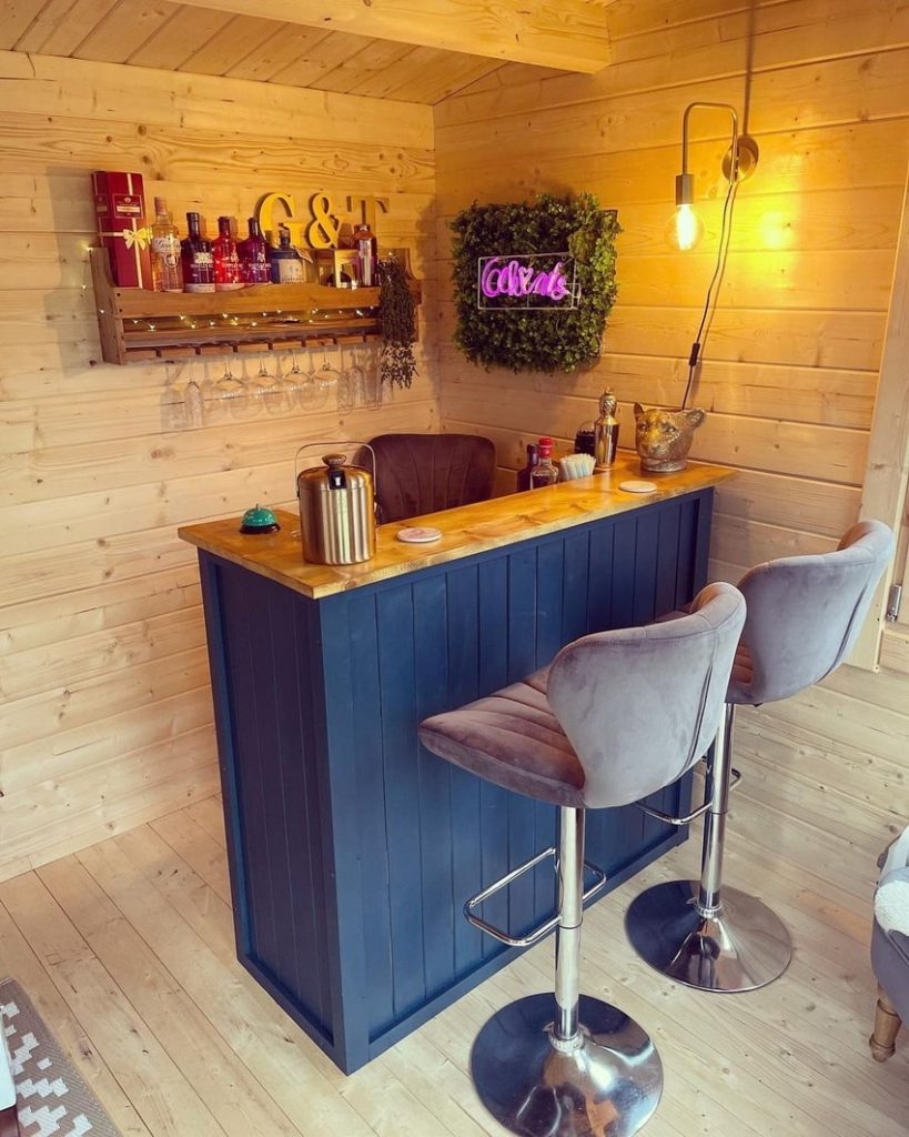 Barra de bar pequeña ideas