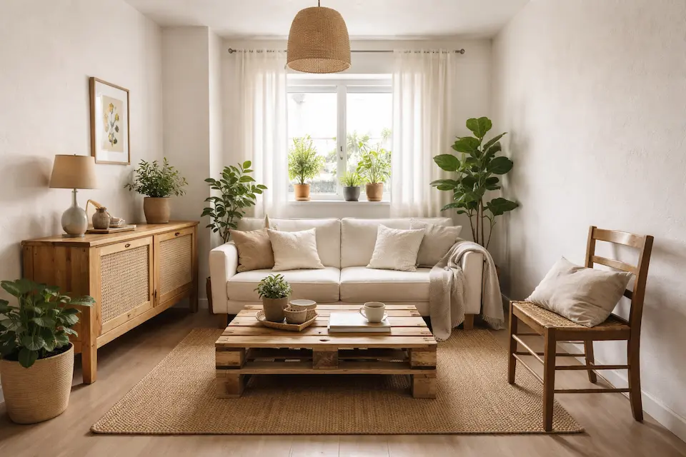 Decoración sostenible low cost: pequeños cambios que sí funcionan