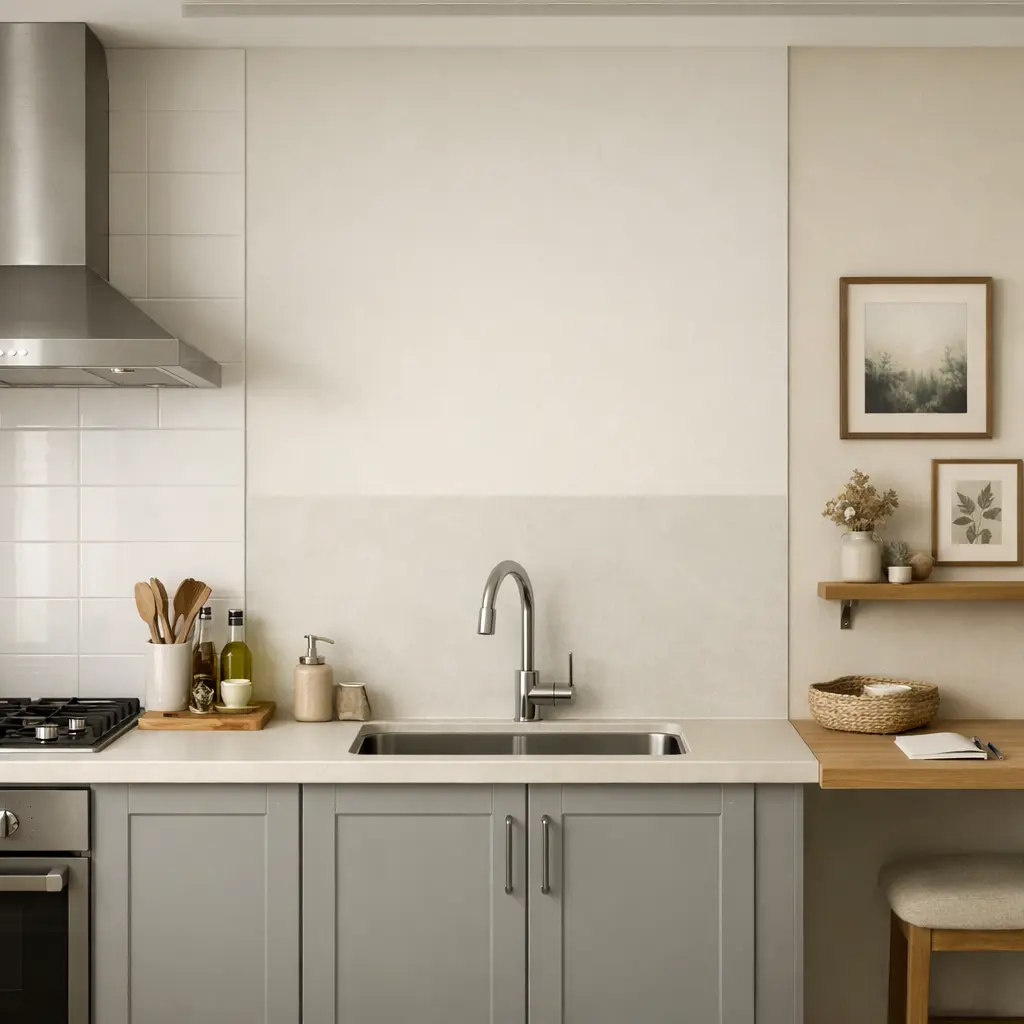 Cómo decorar la pared cerca del fregadero en la cocina