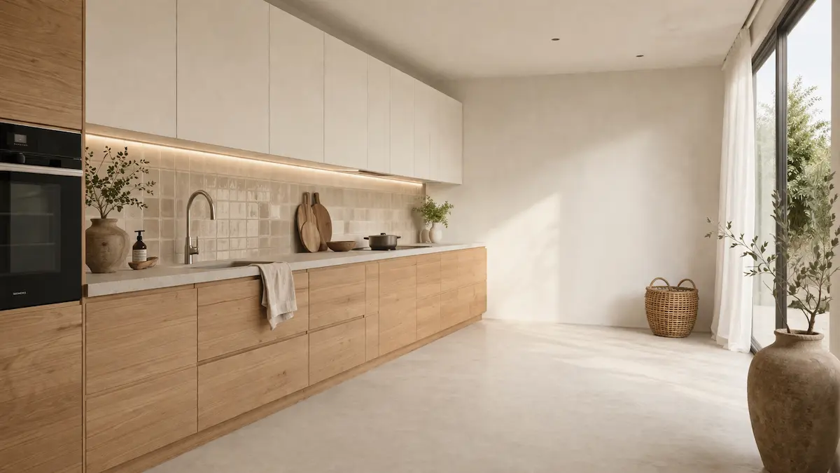 Cómo distribuir una cocina en línea: guía completa