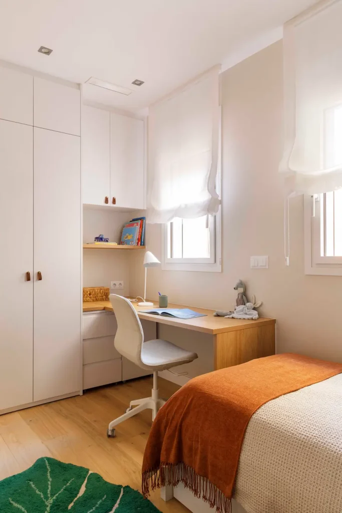Dormitorio infantil con muebles a medida