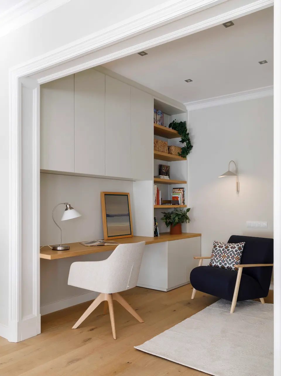 Espacio de trabajo en zona de transición