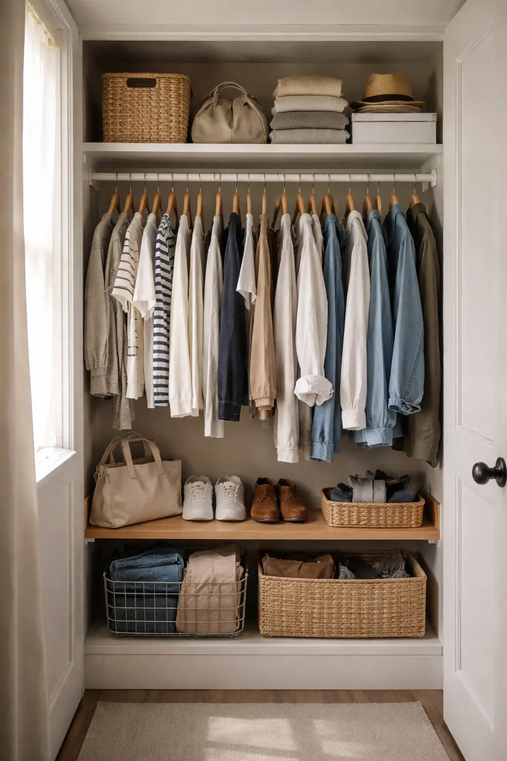 Ordenar la ropa por uso