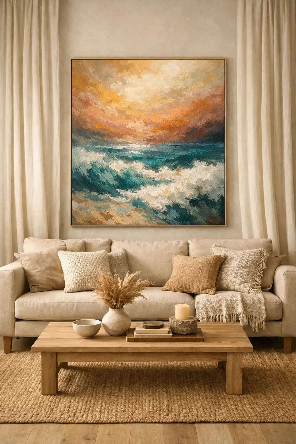 Cortinas, texturas y puntos focales en habitaciones estrechas y alargadas