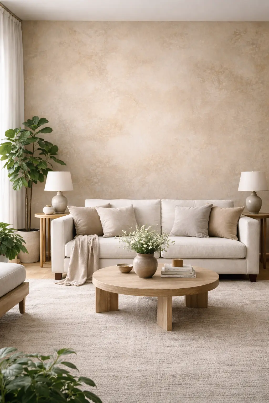 Decorar con pintura las paredes: efecto estuco