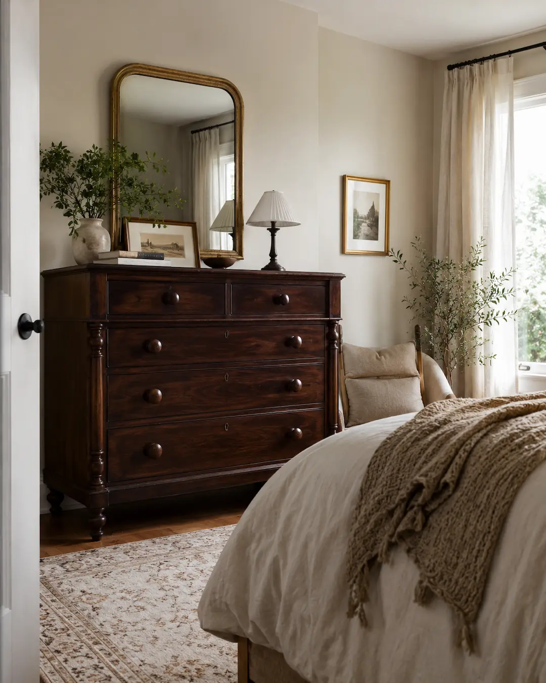 Mueble antiguo de madera recuperado
