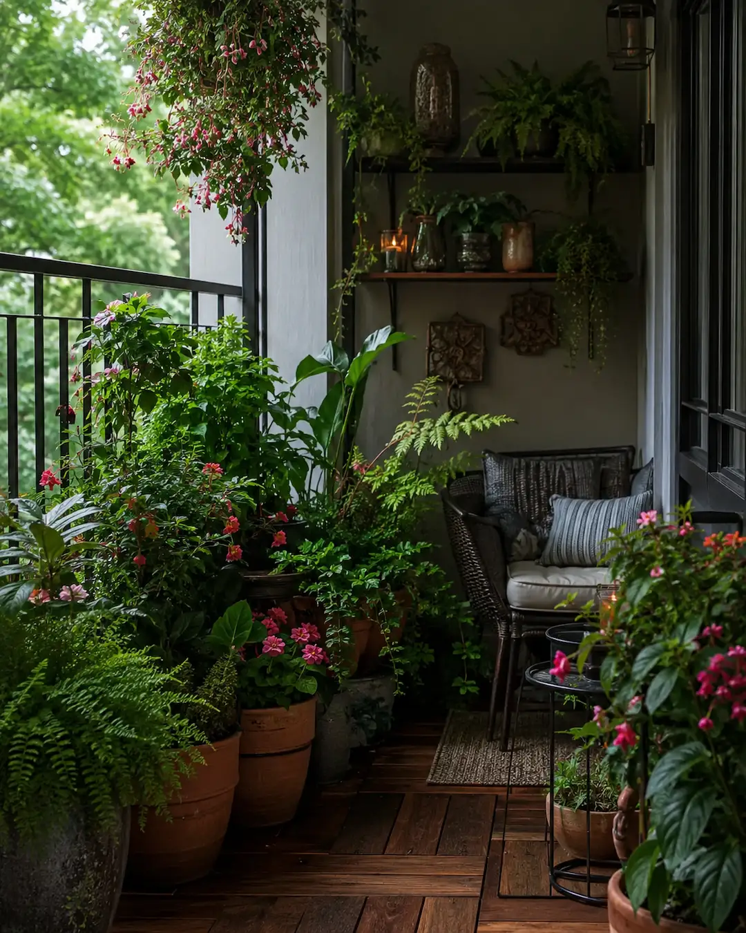 Plantas para balcones con sombra o semisombra