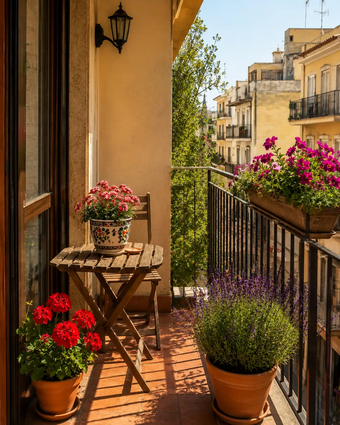 Plantas resistentes para balcones con mucho sol