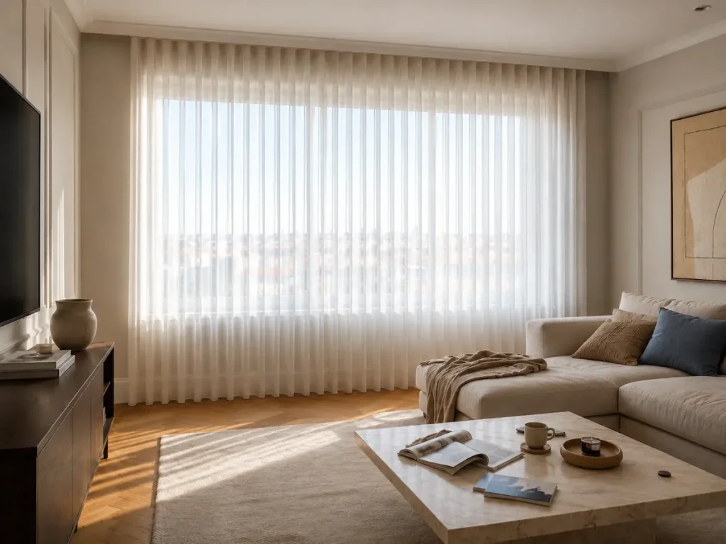 Cómo elegir cortinas según la estancia: salón, cocina y comedor